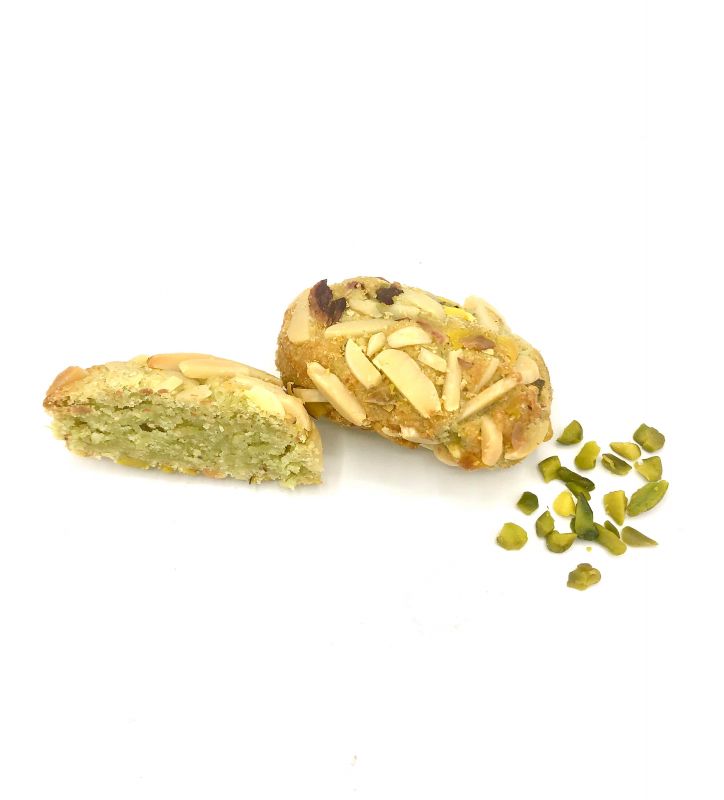Pistazie Bollar - feines handgefertigtes italienisches Mandelgebäck 40g