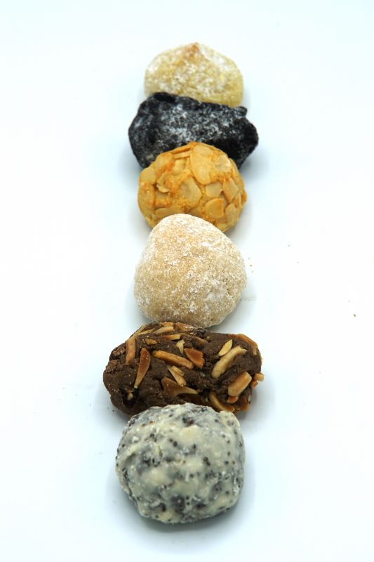 Sixpack feines handgefertigtes Mandelgebäck 240 g Beutel