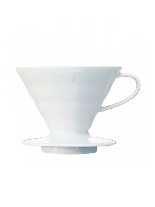 Hario Coffee Dripper V60 02 Keramik weiss